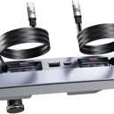 65W USB Hub for Tesla Model 3, New Model Y Juniper 2024 2025 2026 - Fast Charger for Tesla Model 3 Highland Accessories, Retractable Phone USB Charger Hub 4-Ports