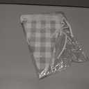 5 Pieces Green and White Checkered Banners Gingham Pennant Flags Sage Green Gingham Single Sided Paper Triangle Flag for BBQ Picnic Wedding Baby Shower Birthday Party Decorations Supplies