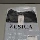 ZESICA Women's Long Sleeve Shirts 2026 Spring Fashion Square Neck Slim Fit Basic Going Out Tops Trendy Outfits L