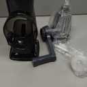 KEOUKE Rotary Cheese Grater Hand Crank Transparent - Shredder Slicer Grinder 3 Stainless Steel Blades, Stable Suction, Labor-Saving Handle, Safe Kitchen Tool for Cheese, Vegetable, Nuts, Chocolate (3 IN 1, Dark Grey SP)