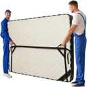 Moving Straps for Mattress,Adjustable Shoulder Lifting Strap System with Handles,Heavy Duty Moving Supplies,Mattress Bags for Moving,Black