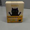 Microwave Heating Pad for Cramps Pain Relief, 16 * 12'' Moist Microwavable Period Menstrual Heating Pads for Cramps, Back, Neck Shoulder and Knee, Cute Stuffed Animal Heating Pad - Grey Cat