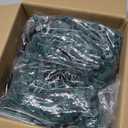 C9 LED Christmas Lights Outdoor, 68 Feet 100 LED Strawberry String Lights with 100 Spring Clamps, Waterproof Commercial Grade Extendable for Outside Roofline Patio Home Xmas Decoration, Pure White