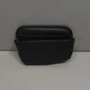 Driver's Car Storage Bag, Small Car Side Pocket Organizer for Car Seats, Doors and Consoles, PU Leather (Black)