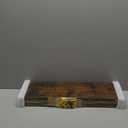 BAYKA Floating Shelves, 22.5 inch Rustic Wood Wall Shelves for BathroomBedroom, Living Room, Kitchen & Book, Hanging Display Decor Organization Shelf with 22 lbs Capacity (Rustic Brown)