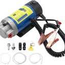 MAKERELE Oil Extractor Pump For Engine Oil Extraction And Oil Transfer Change Pump,Portable Electric Self-Priming Powerful Gear Pump