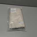 Space Saving Hanging Compression Garment Bag with Zipper for Closet Storage, Hanging Clothes Storage Bag, Garment Covers for Coats and Down Jackets, Beige, L