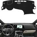 BIBLOZ Dash Cover for 2022-2025 2026 Lexus NX 250/ NX 350/ NX 350h/ NX 450h+ Accessories Black Flannel Dashboard Cover Mat Car Dashboard UV Sun