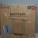 29"-45" Baby Gate for Stairs & Doorways, Auto Close Dog Gate Indoor