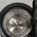 Amazon Basics Electric Kettle with Glass Carafe for Tea and Coffee, BPA-Free, Fast Boiling, Auto Shut-Off, Boil-Dry Protection, Water Level Indicator, 1.7 Liter, 1500W, Black and Silver (1.8 Quarts)