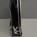 Ita Backpack - Cute Candy Summer Beach Bag with Bowknot and Transparent Windows for DIY Decors Black & White