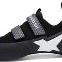 Climbing Shoes for Men Women Entry-Level All-Around Rock Climbing Shoes for Gym Bouldering and Sport Climbing 10 Narrow Women/9 Narrow Men, Black White