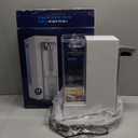 Brita Hub Compact Instant Powerful Countertop Water Filter System, Reduces 70+ Contaminants, 9 Cup Water Reservoir, Includes 6 Month Carbon Block Filter, White