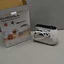 5-Speed Electric Hand Mixer, 800W Handheld Mixer with Turbo for Baking & Cooking, Kitchen Food Mixer with Storage Case & 5 Stainless Steel Attachments (2 Beaters, 2 Dough Hooks, 2 Whisks)-White