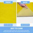Non-Slip Bathtub Mat, Anti Slip Shower Mat, Fast Drying Bathtub Mats, Foot Scrubber Mat, Anti Slip Mat for Tub, Floor, Bathroom, Kitchen, Home, Hotel (Yellow 40"28")