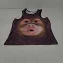 The Mountain Big Face Baby Orangutan Men's Tank, L