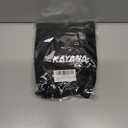 KAYANA 2 Hole Leather Gymnastics Hand Grips - Palm Protection and Wrist Support for Cross Training, Kettlebells, Pull ups, Weightlifting, Chin ups, Workout, & Exercise (Youth Small, Red)