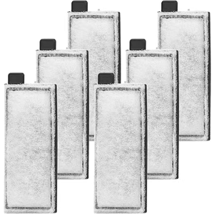 AQQA 8 Pack Aquarium Replacement Filter Cartridge Fish Tank Filter Cartridge for Aquarium Internal Filter (Large)