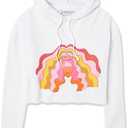 Queen Radio Unisex-Adult Flow Cropped Hoodie, S