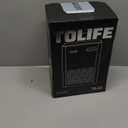 ToLife Dehumidifier for Home, 1000 sq.ft Dehumidifiers for Basement Bedroom Bathroom with 95 OZ Water Tank, Auto Shut Off 7 Colors LED Light, Silver