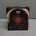 AOC Wireless Gaming Headset Compatible with PS5/4, Nintendo Switch, PC, Bluetooth 5.4 & 2.4GHz Gaming Headphones with Noise Canceling Mic, RGB, Type-C, 20ms Latency, 45H, 7.1 Virtual Surround- Black