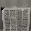 Fits 20x20 Duct Opening | Filter Included Steel Return Air Filter Grille by Handua [Removable Door] | Vent Cover Filter Grill | White | Outer Dimensions: 22 5/8"W X 22 5/8"H