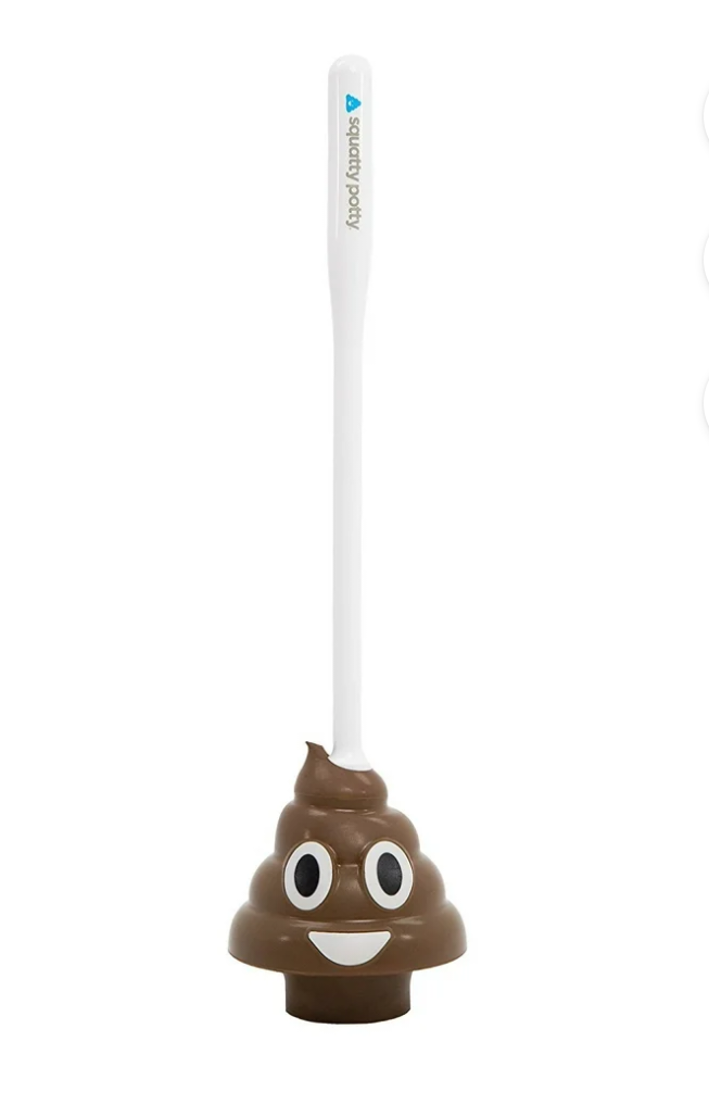 Squatty Potty Poop Emoji Plunger