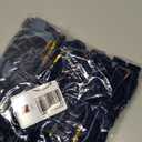 Navy Blue Velvet Ribbon Christmas Bow 5 Inch Premade Blue Bows for Christmas Tree Hanging Decorations Gift Wrapping Wreaths Crafts Outdoor Indoor Home Decor Wedding, Pack of 12