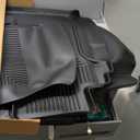 Husky Liners Weatherbeater Floor Mats | Fits 2019 - 2025 Chevrolet Silverado & GMC Sierra 1500; 2020-2025 Silv./Sierra 2500/3500 Crew Cab w/Carpet & Underseat Stg | Front & 2nd Row, 3-pc Black - 94021