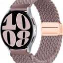 20mm Magnetic Band Compatible With Samsung Galaxy Watch Stretchy Braided Strap for Women Men
