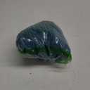 GOBLES Women's Sexy Long Flare Sleeve Chiffon Ruffle Deep Tie V Neck Bodycon Mini Party Dress (Large, Indigo)