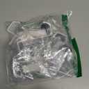 4 Pack Stocking Holders for Mantle for Christmas Decorations,2 in 1 Mantle Garland Holder for Hanging Christmas Stockings,No Drilling Required & Adjustable Garland Hanger, Metal(White)