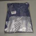 Funny Mama Bow Shirts for Women Checkered Mom T-Shirt Momma Graphic Short Sleeve Tee Top (Blue, XXL)