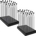 GJJC10B- 2PCS Model Painting Stand Base and 40pcs Alligator Clip Sticks for Airbrush Hobby Model Parts New