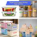 SWRT Colored Masking Tape 6-Pack, 1 Inch x 55 Yards Painters Tape Set, Colorful Craft Teacher Tape for Arts, Crafts, Labeling & Classroom  Easy Tear, Residue-Free