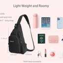 Mini Backpack for Women Crossbody Bag Purse Sling Bag Fanny Pack Daypack Lightweight Travel Backpack