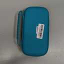 Canboc Carrying Case for Phomemo M110/A30 Label Maker, Portable Bluetooth Thermal Printer Bag Fit Labels, Cable, Turquoise (Case Only)
