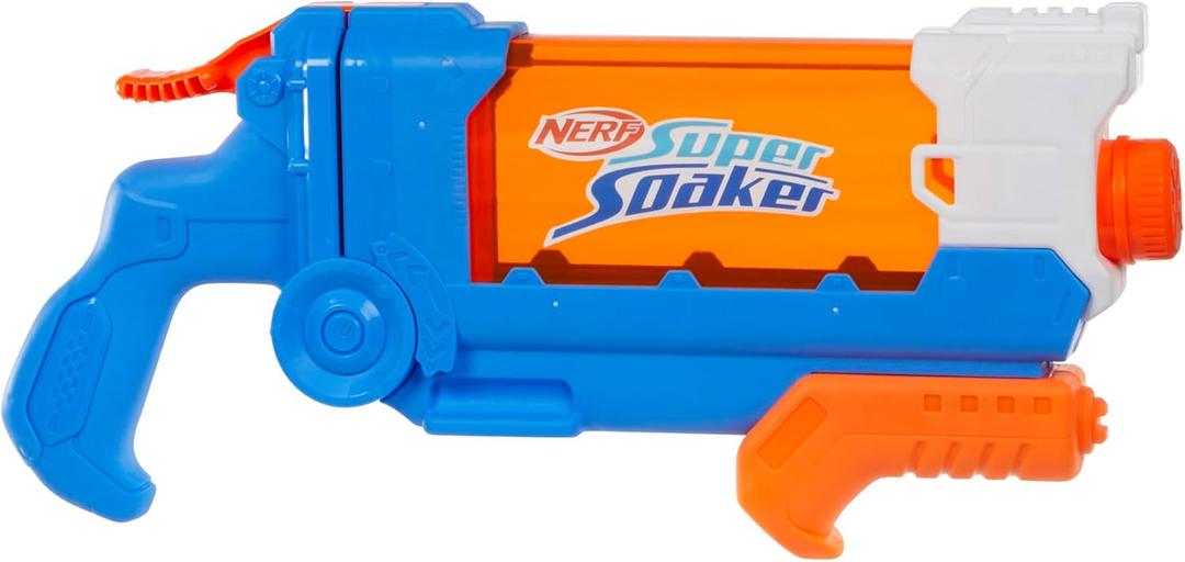 Nerf Super Soaker Flip Fill Water Blaster, Water Blaster, Water Toys, 1, Ideal for Garden Games, 887ml, Multicolor