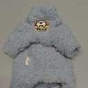 Sphynx Cat Clothes Hairless Cat Super Soft Warm Fleece T Shirt Elastic Winter Sweater Outfit, Pet Clothes for Sphynx Cat Coat for Cats and Small Dogs Apparel (Blue, X-Large) (XL (9-13 lbs))