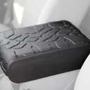Boomerang Tire Tread Armpad for Jeep Wrangler JK (2007-2010) - Center Console Armrest Cover