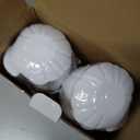 Restaurantware 3.3 Inch Shell Appetizer Plate 100 Disposable Plastic Appetizer Plate - Sturdy Shell-Shaped White Plastic Cocktail Plates Perfect For Serving Amuse Bouche And Hors D'oeuvres