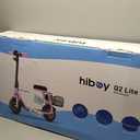 Hiboy Q2 Lite Electric Scooter with Seat for Kids Ages 410, LED Lights, UL Certified, 9.3 MPH, 100W Motor, Easy Control
