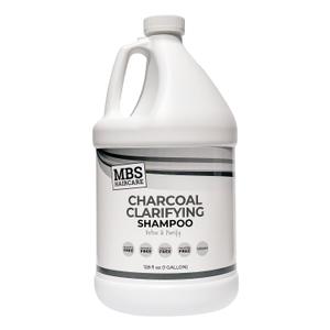 Professional Charcoal Clarifying Shampoo, 1 Gallon  Sulfate-Free, Paraben-Free, Vegan  Color Safe Deep Cleansing Formula (128 Fl Oz (Pack of 1))