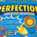 Hasbro Gaming Perfection Pop Up Game for Kids Ages 5 and Up, Customize The Tray for Over 250 Combinations, Kids Games for 1+ Players