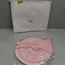 Pink Bow Theme 3-Tier Round Cardboard Cupcake Stand, Holds 8-12 Cupcakes, Waterproof & Reusable, Easy to Assemble, Ideal for Bachelorette, Wedding, Birthday Parties