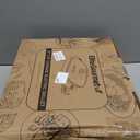 Elite Gourmet 12"x12"x2.15 Ceralast PFAS Free Ceramic Electric Skillet, Dishwasher Safe, Rapid Heat Up, 1200W, Dark Grey