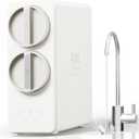 TOKIT U1 SE Under Sink Reverse Osmosis Water Filter System with Faucet 400 GPD High Flow 2:1 Pure to Drain Tankless RO Under Sink Water Filtration System FCC/SGS, NSF/ANSI 58&42 for Home Reduce TDS (400GPD - RO Filter)