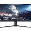 Acer Nitro 49 Gaming Monitor | UltraWide DQHD 5120 x 1440 | 1000R 32:9 Curved | AMD FreeSync | Up to 120Hz Refresh Rate | 3ms (G to G) | 1 x Display Port 1.4 & 2 x HDMI 2.0 Ports | EI491CUR J0biiphx