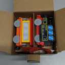 Motorized Train for Wooden Track, Remote Control Train with Magnetic Connection, Battery Operated Locomotive Trains for Toddlers, Compatible with Thomas, Brio, Chuggington