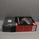 Trading Card Storage Box  3500+ Magnetic MTG Deck Box with Handle,Commander & Toploader Display, Dice Box,4 Dividers & 30 Color Labels  Fits for TCG,MTG,Yu-Gi-Oh and Sport cards (1-Black/Grey)